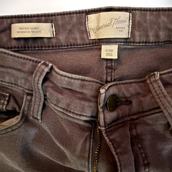 Universal Thread Dark Gray Skinny Jeans - Picture 3 of 3